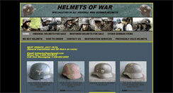 Desktop Screenshot of helmetsofwar.com